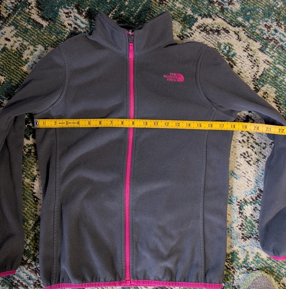 The North Face Gray Jacket with Pink Accents - Picture 6 of 11